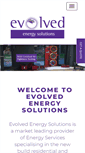 Mobile Screenshot of evolvedenergy.ie